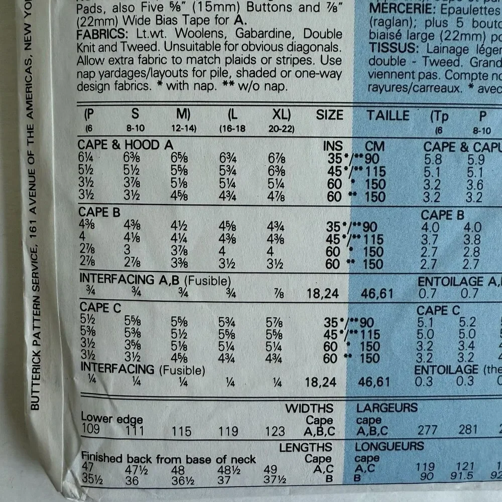 Butterick vtg 4132